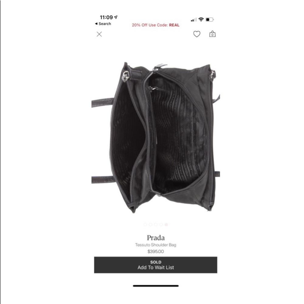 SOLD Prada Multi Pocket Tessuto Nylon Shoulder Bag - Picture 12 of 12